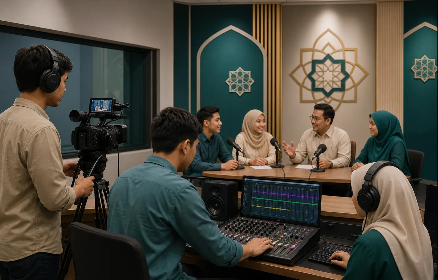 Fasilitas Studio Media dan Penyiaran